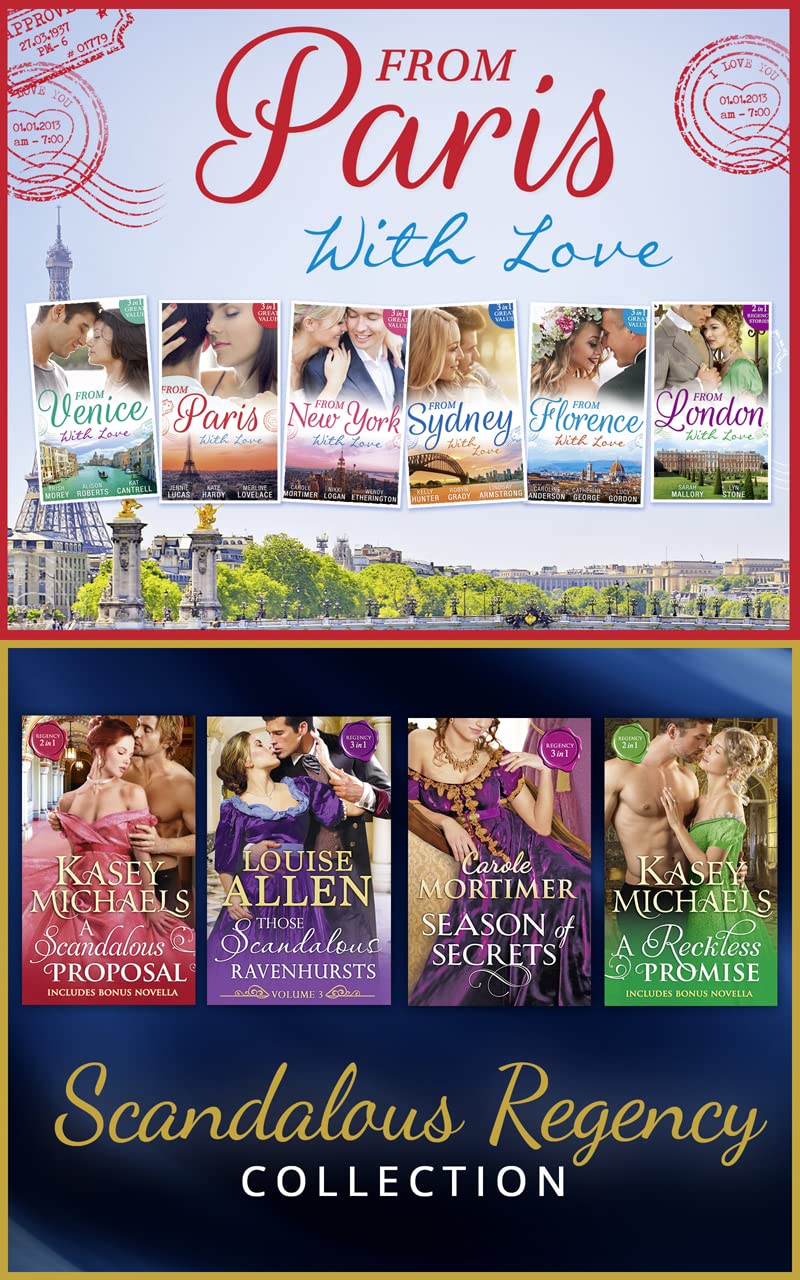 The From Paris with Love and Scandalous Regency Secrets Ultimate Collection Contemporary literature