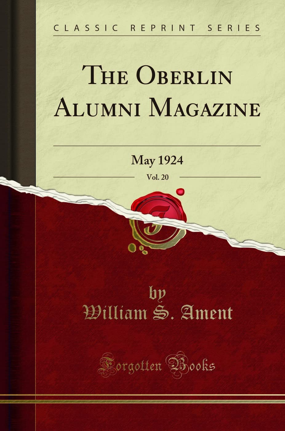 The Oberlin Alumni Magazine, Vol. 20: May 1924 (Classic Reprint) Reference Books
