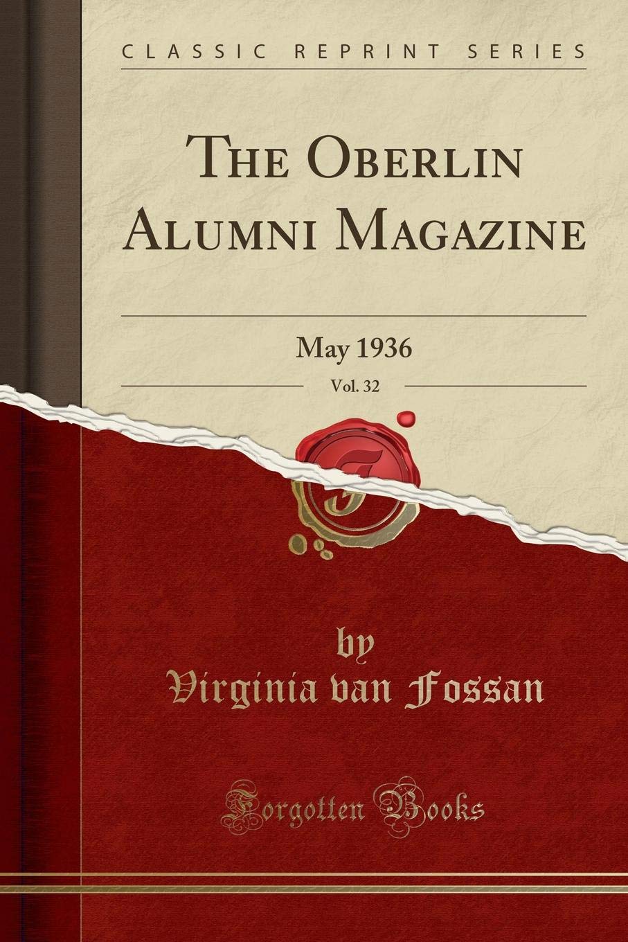 The Oberlin Alumni Magazine, Vol. 32: May 1936 (Classic Reprint) Social Sciences