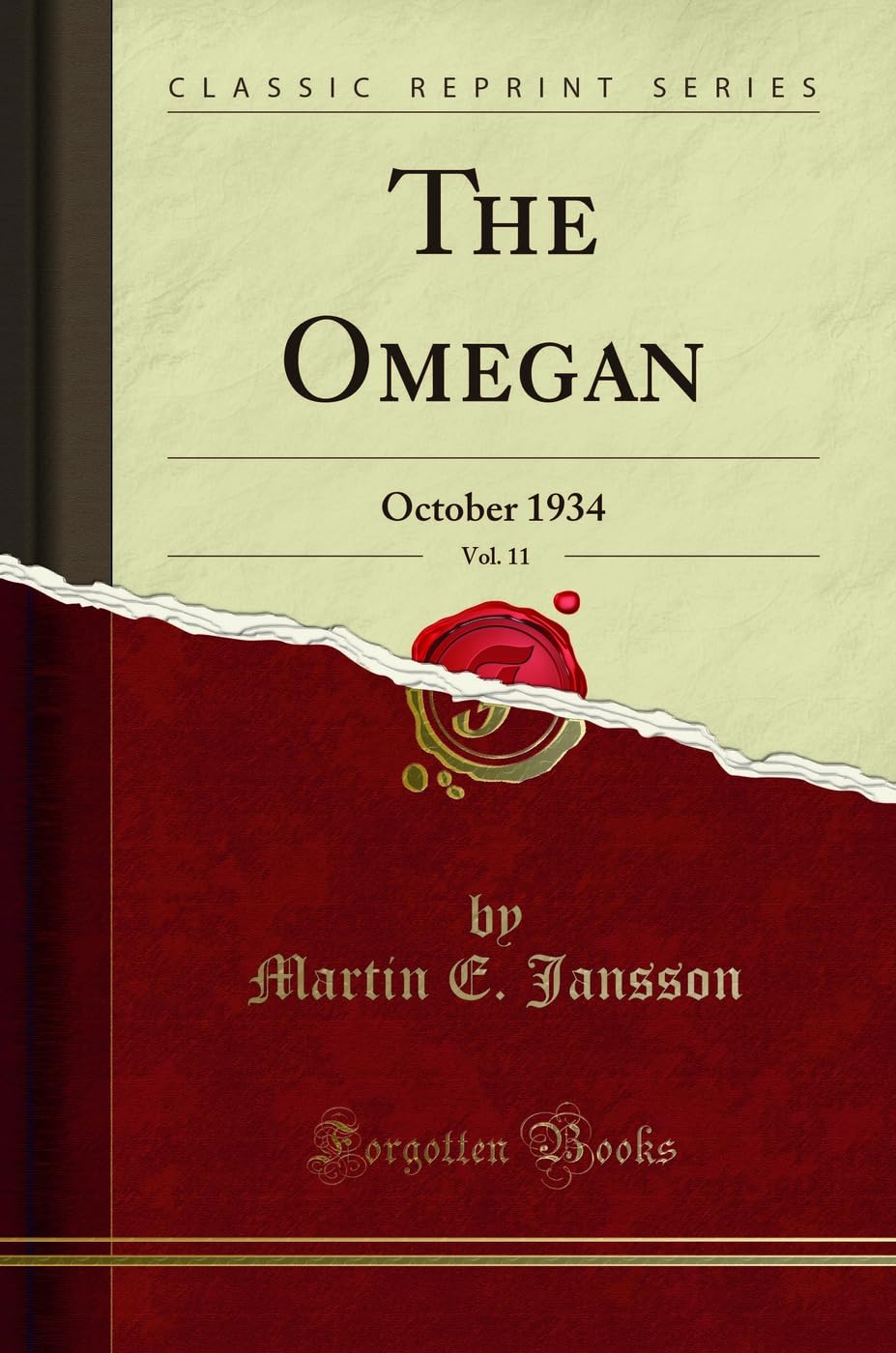 The Omegan, Vol. 11: October 1934 (Classic Reprint) book