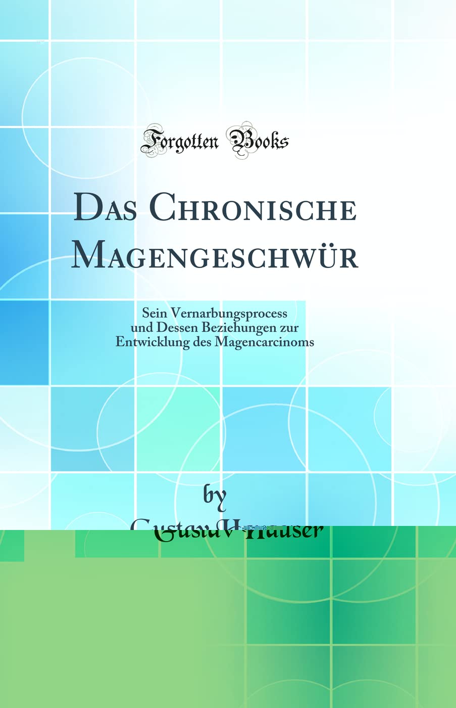Das Chronische Magengeschwür: Sein Vernarbungsprocess und Dessen Beziehungen zur Entwicklung des Magencarcinoms (Classic Reprint) Medicine