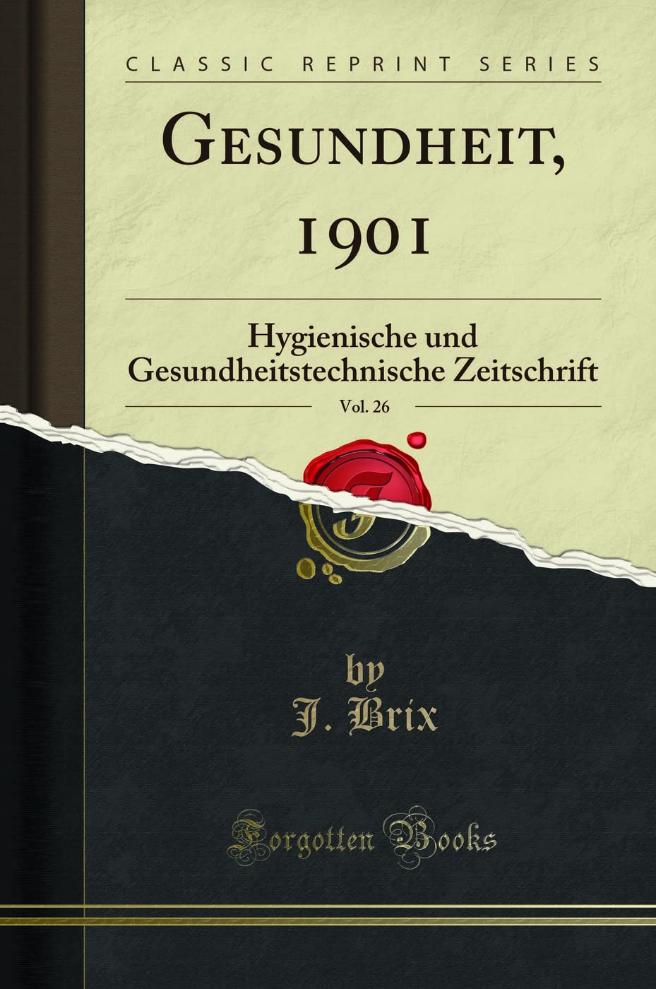 Gesundheit, 1901, Vol. 26: Hygienische und Gesundheitstechnische Zeitschrift (Classic Reprint) Media & Communication
