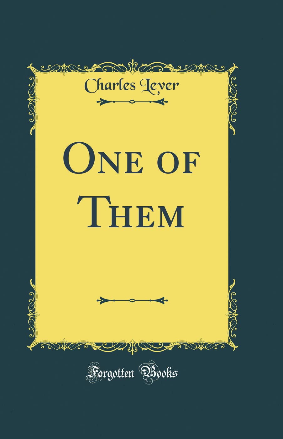 One of Them (Classic Reprint) Novels & Short Stories