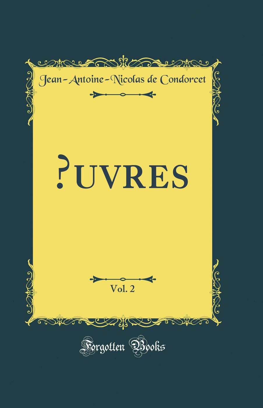 uvres, Vol. 2 (Classic Reprint) book