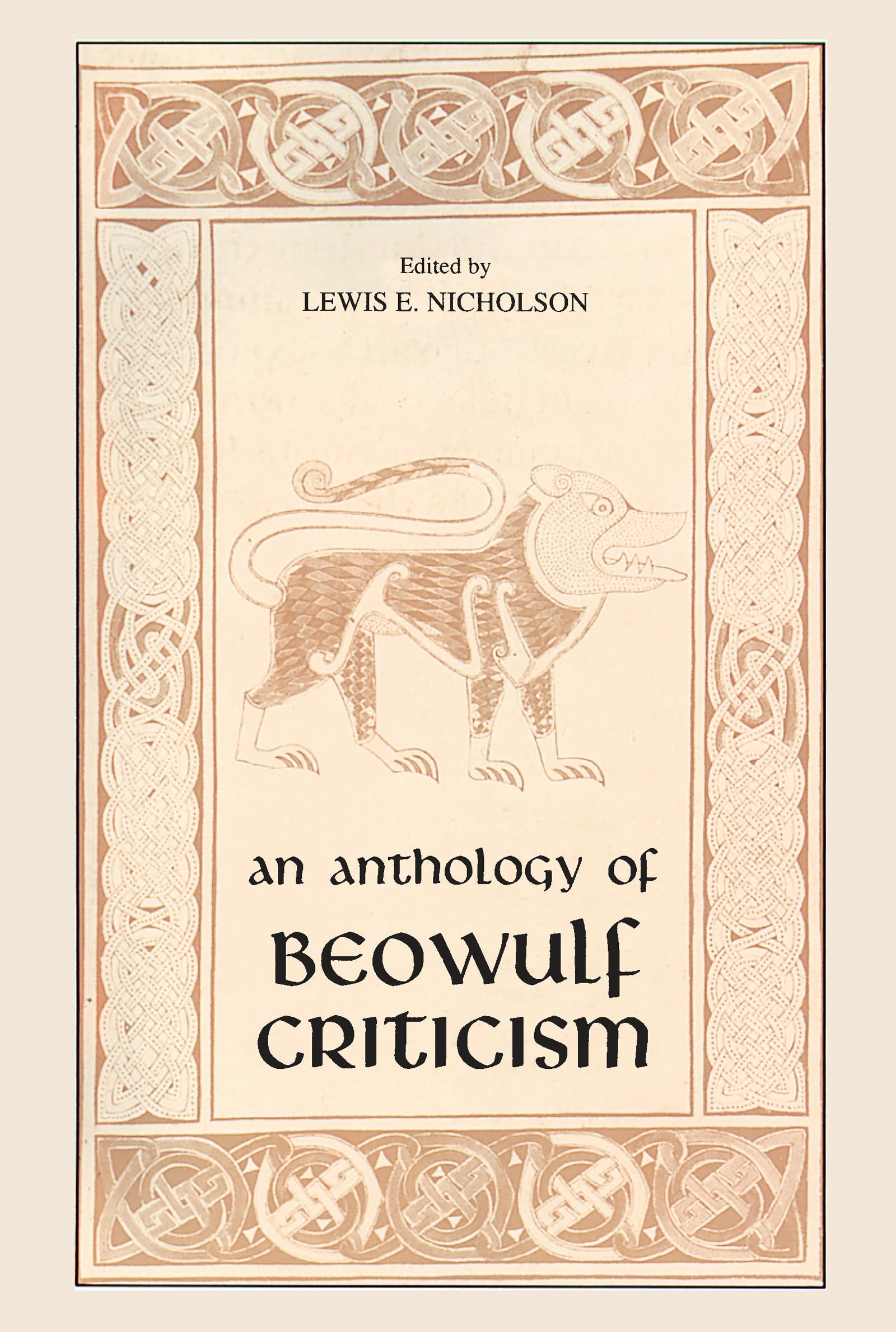 An Anthology of Beowulf Criticism. book