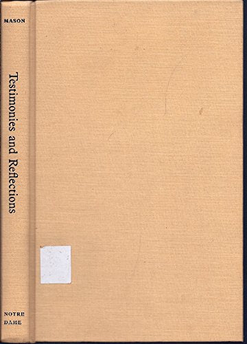 Testimonies and Reflections: Essays of Louis Massignon Religion & Esotericism