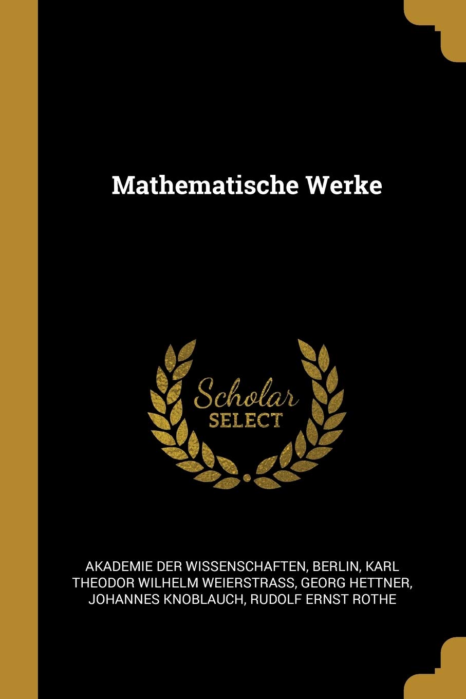 Mathematische Werke Mathematics
