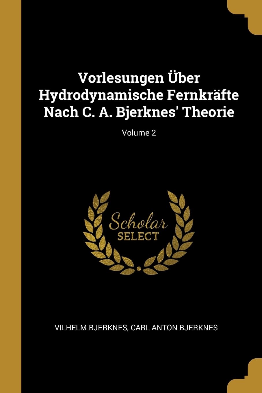 Vorlesungen ber Hydrodynamische Fernkrfte Nach C. A. Bjerknes' Theorie; Volume 2 Natural Sciences