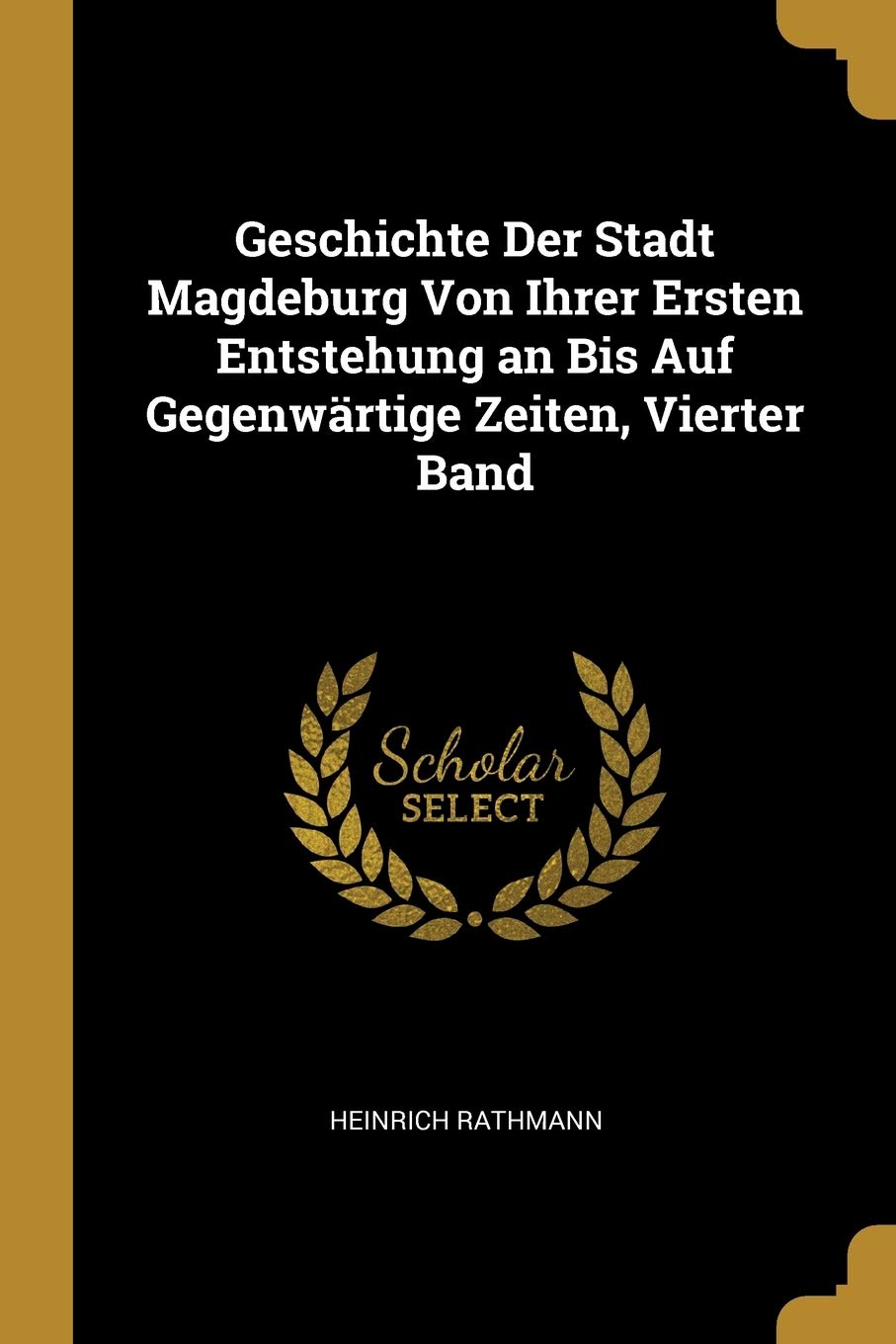 Geschichte Der Stadt Magdeburg Von Ihrer Ersten Entstehung an Bis Auf Gegenwärtige Zeiten, Vierter Band Politics & History