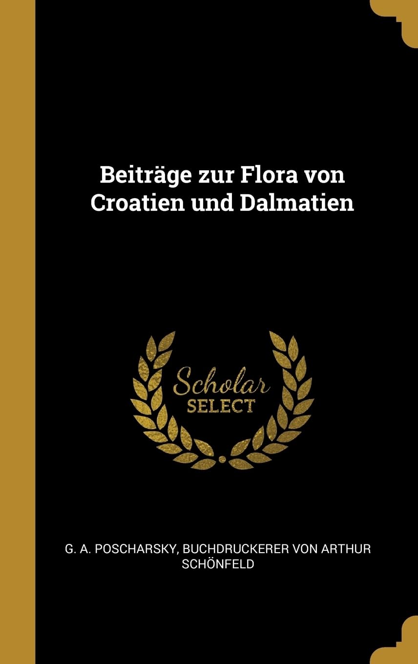 Beitrge zur Flora von Croatien und Dalmatien Politics & History
