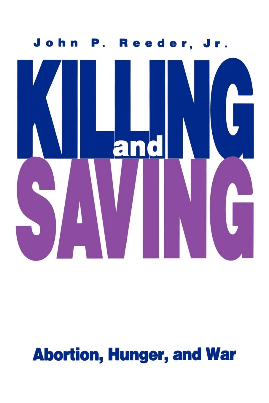 Product Image: Killing and Saving