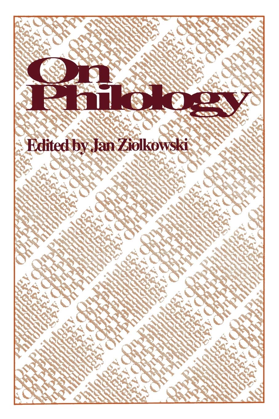 Product Image: On Philology