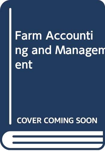 Farm Accounting and Management Natural Sciences