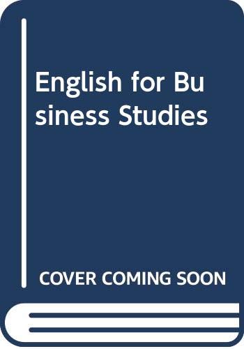 English for Business Studies Business, Finance & Career Books