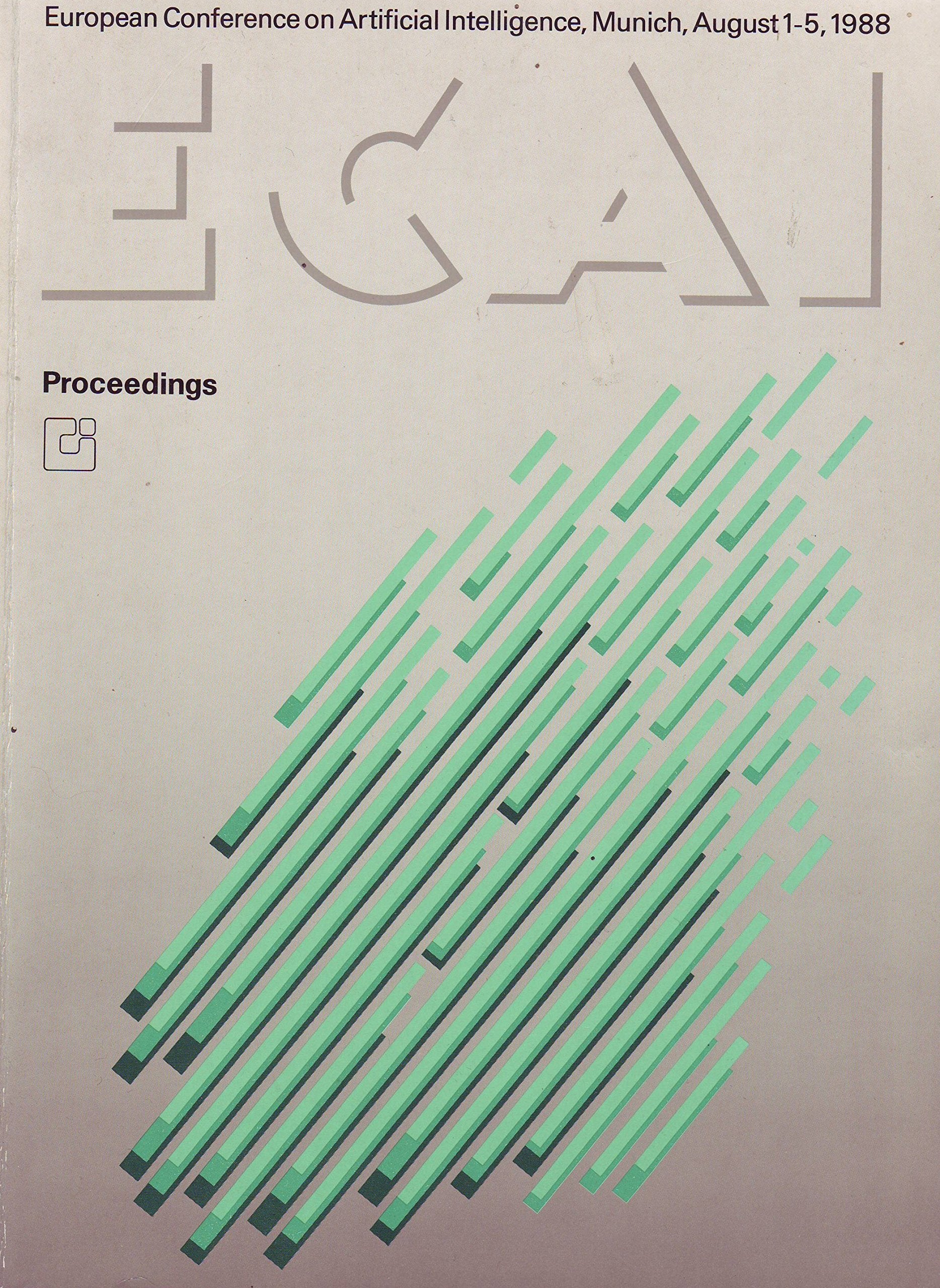Ecai 88: Proceedings of the 8th European Conference on Artificial Intelligence book