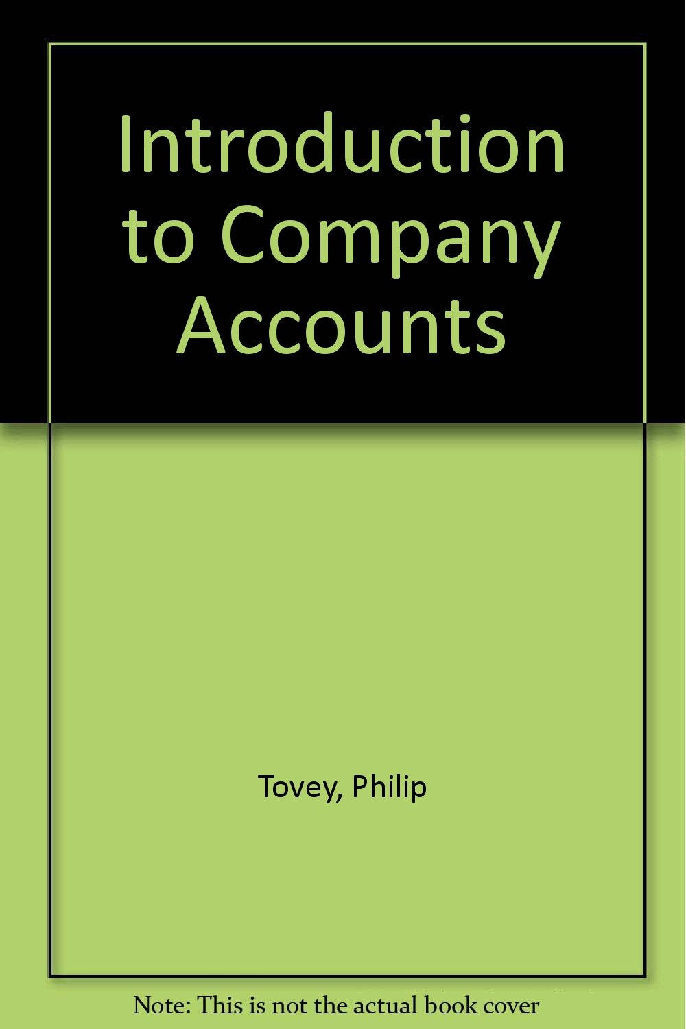 Introduction to Company Accounts Books