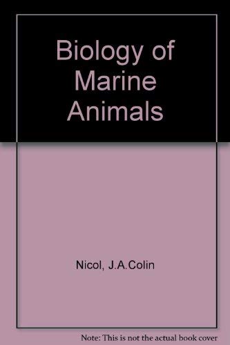 Biology of Marine Animals Books