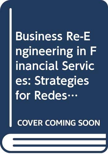 Innovations in Financial Services: Developing and Implementing Successful New Products and Processes (Financial Times) book