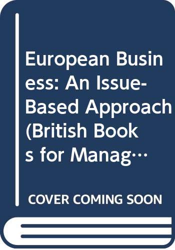 European Business BBM (British Books for Managers) Business, Finance & Career
