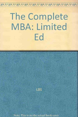 The Complete MBA (Limited Edition) Business, Finance & Career