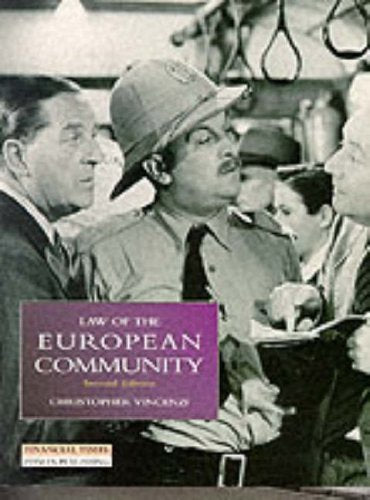 Law of the European Community book