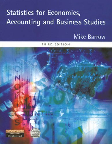 Statistics for Economics, Accounting and Business Studies Business, Finance & Career