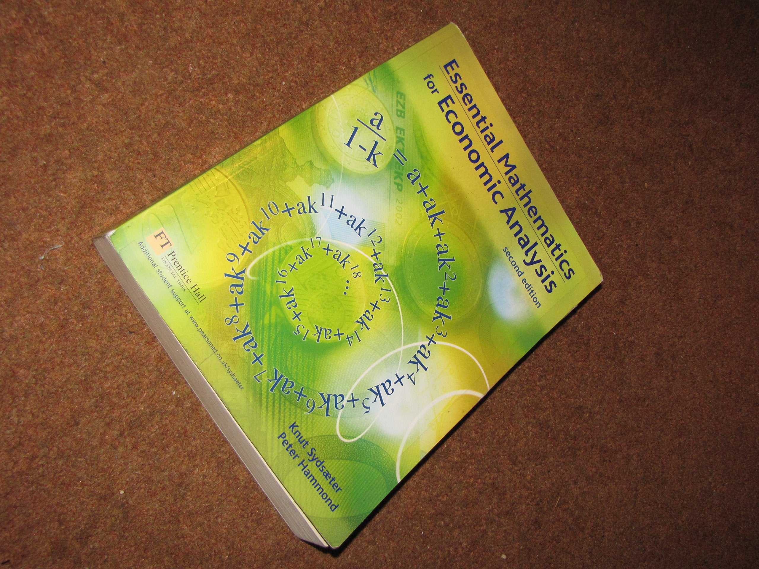 Essential Mathematics for Economic Analysis Law