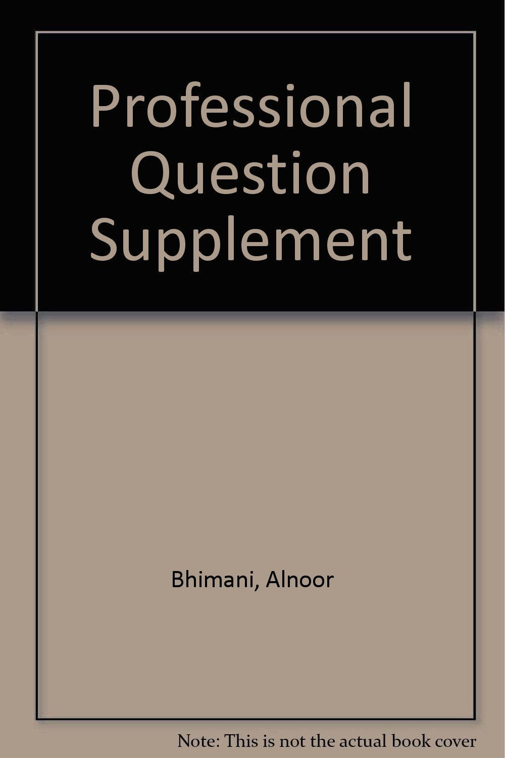 Professional Question Supplement Books