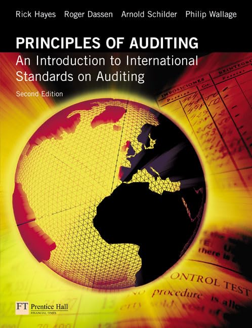 Principles Of Auditing: An Introduction To International Standards On Auditing Business, Finance & Career