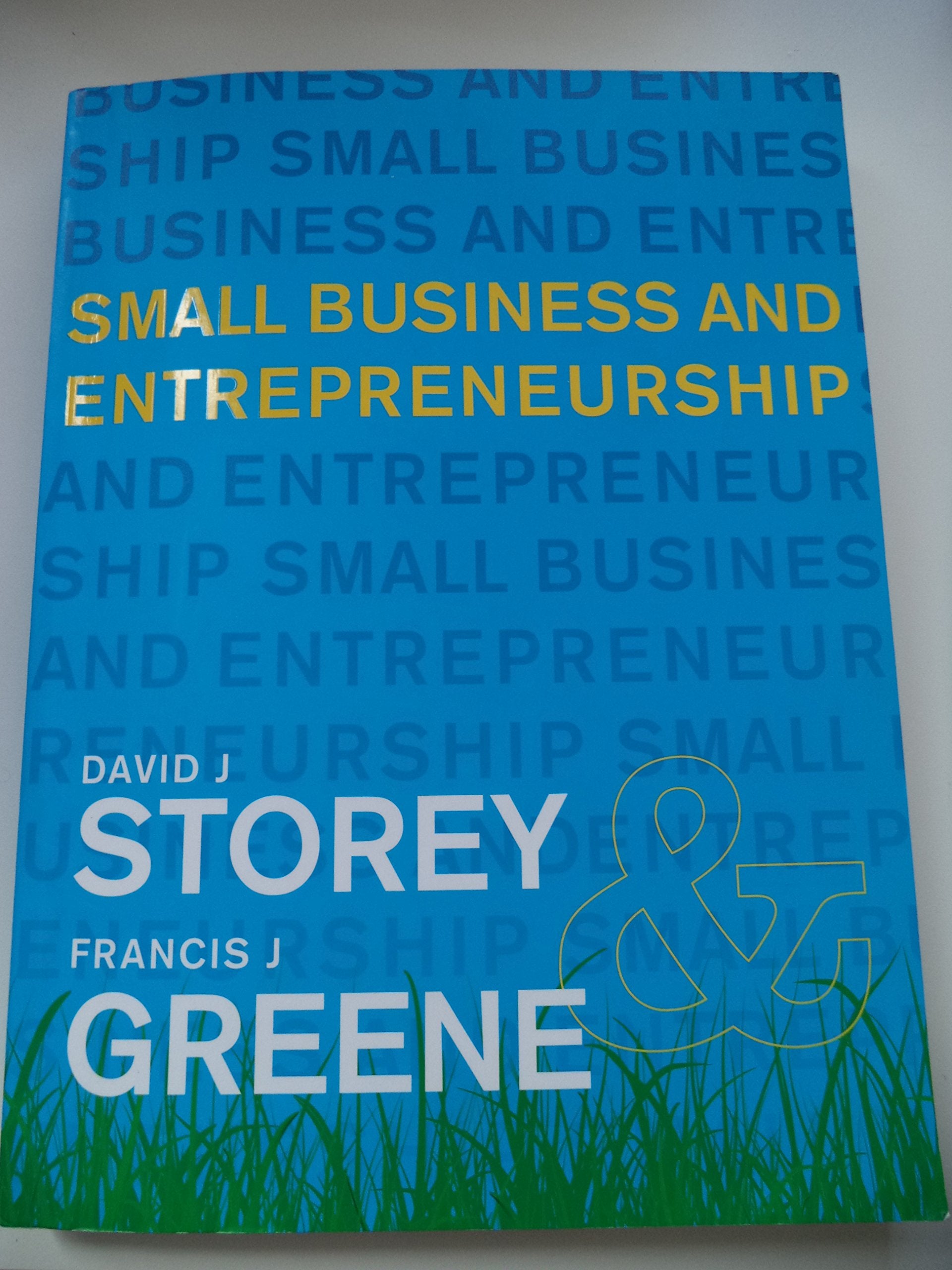Small Business and Entrepreneurship Business, Finance & Career
