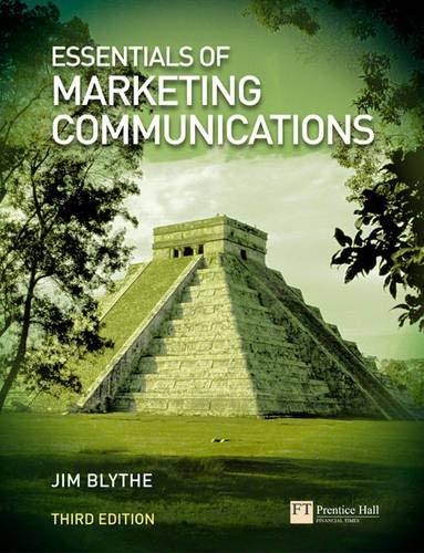 Essentials of Marketing Communications book