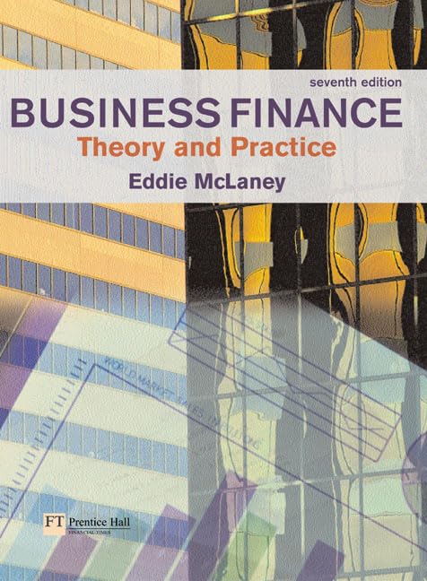 Business Finance: Theory and Practice Business, Finance & Career