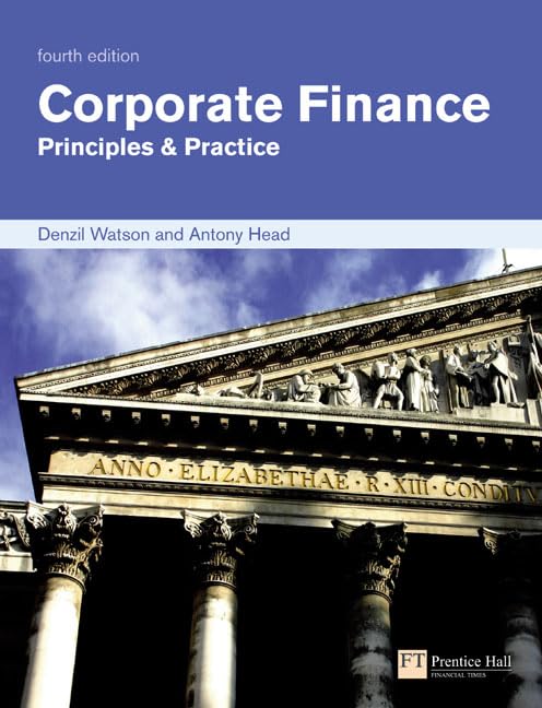 Corporate Finance: Principles & Practice Business, Finance & Career Books