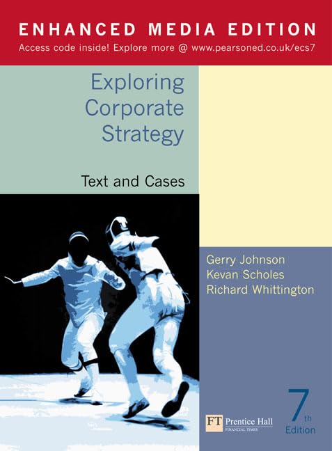 Product Image: Exploring Corporate Strategy Enhanced Media Edition Text and Cases 7th Edition