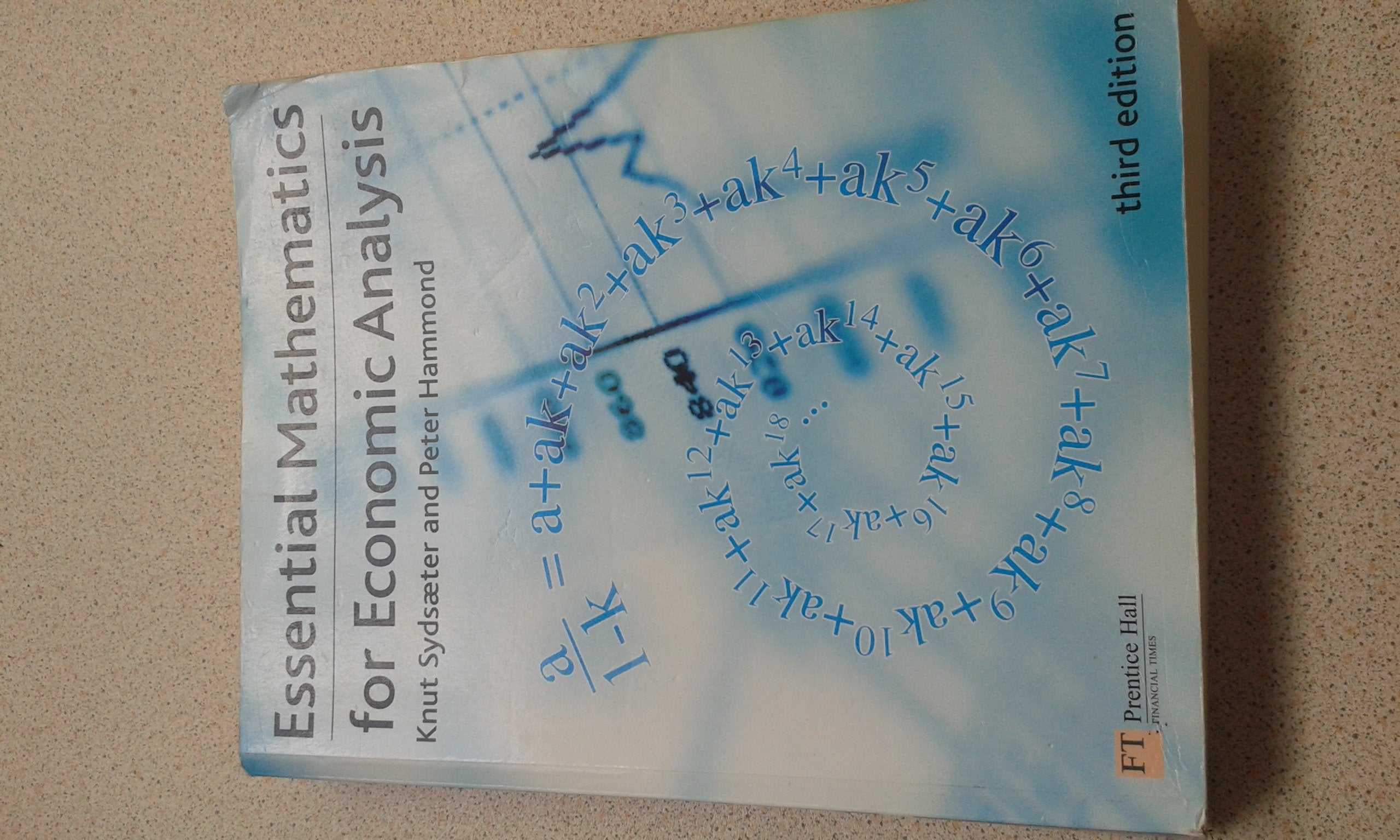 Product Image: Essential Mathematics for Economic Analysis