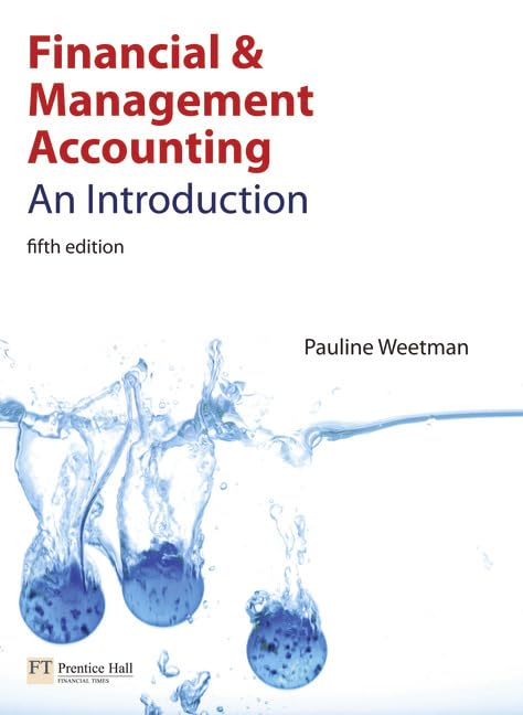 Financial and Management Accounting: An Introduction book