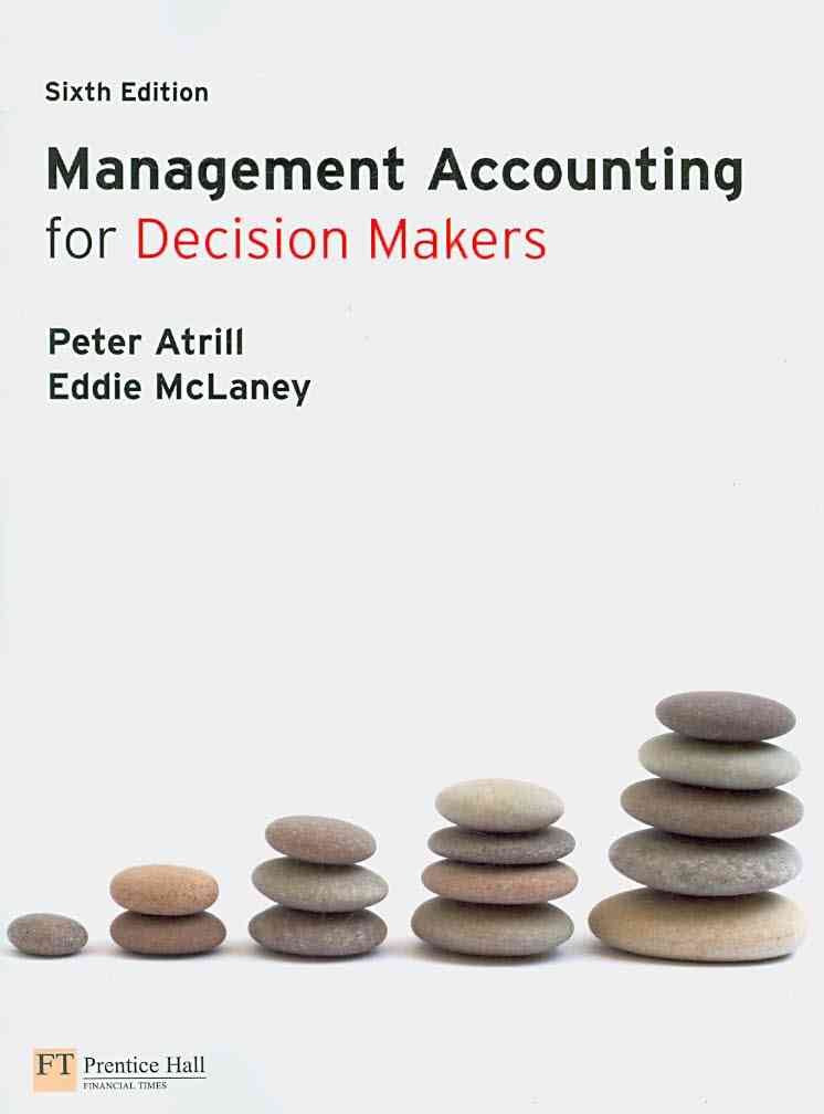 Product Image: Management Accounting for Decision Makers