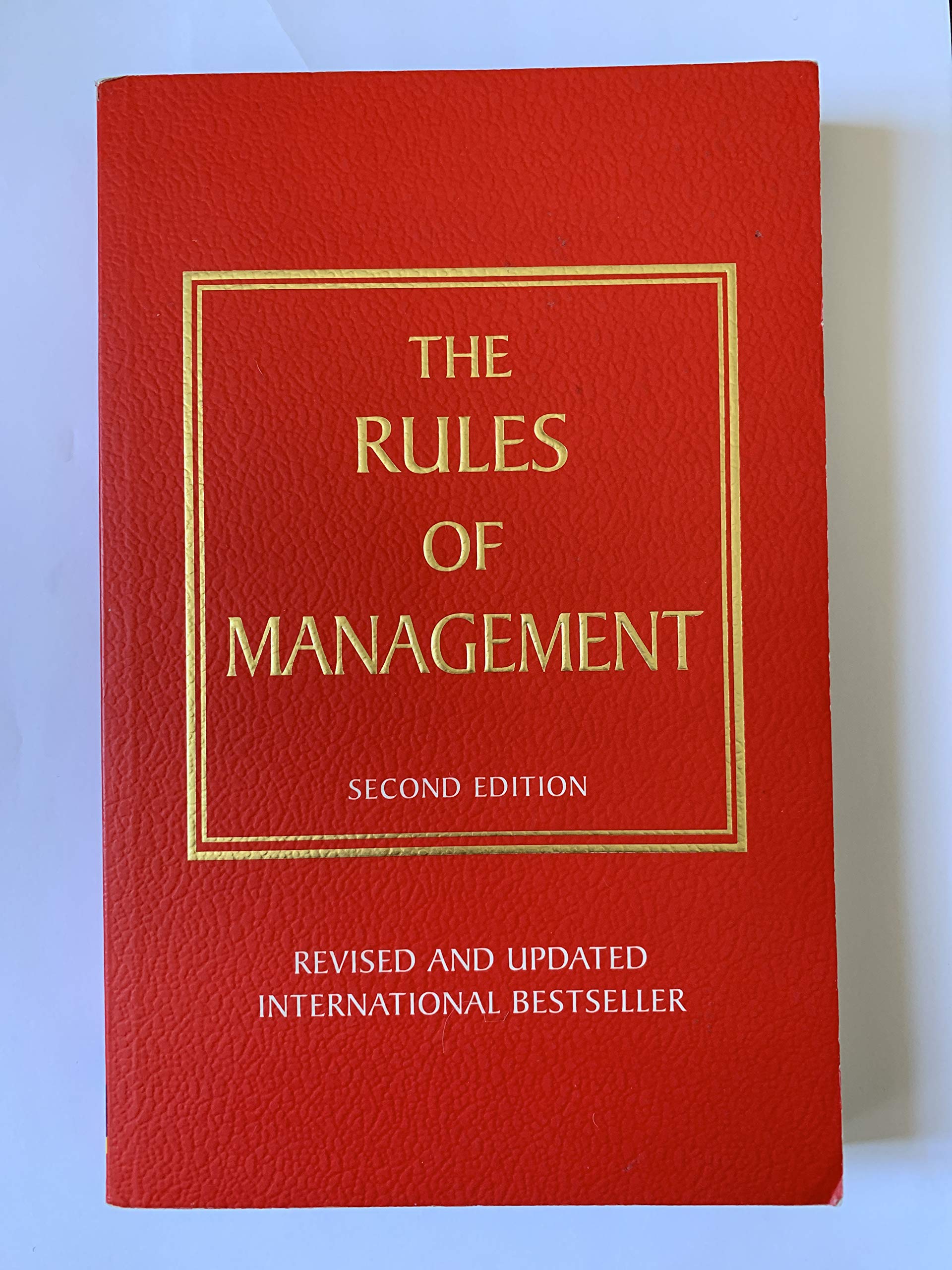 Product Image: Rules of Management: A Definitive Code for Managerial Success