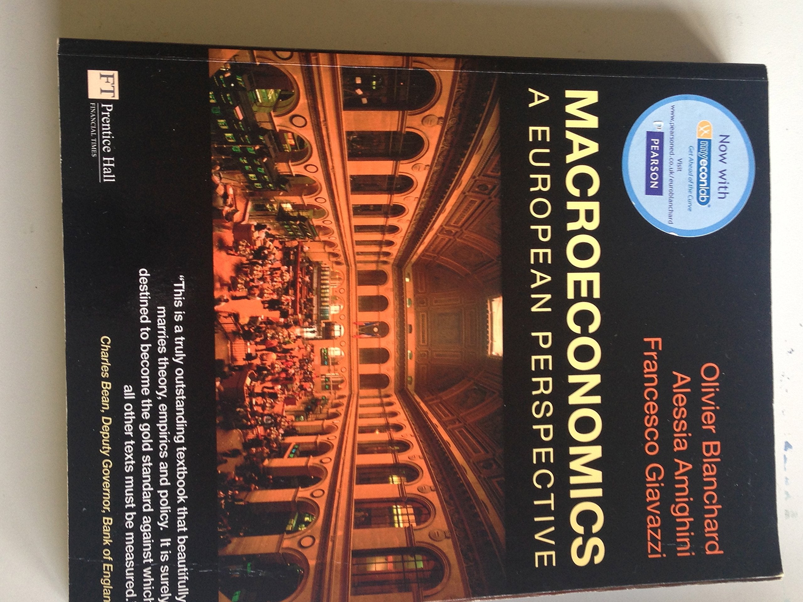 Macroeconomics: A European Perspective with MyEconLab access card Business, Finance & Career