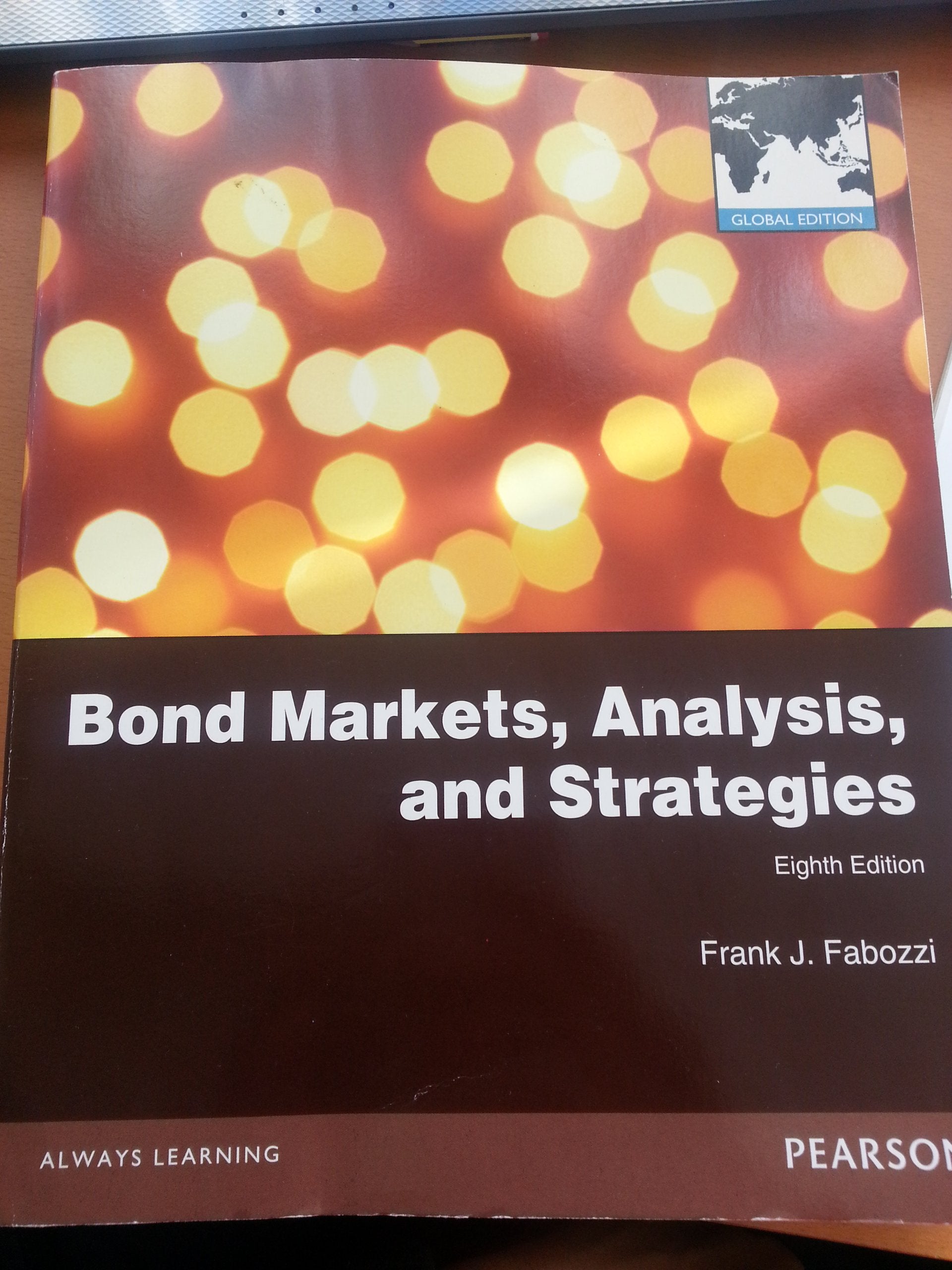 Product Image: Bond Markets, Analysis and Strategies