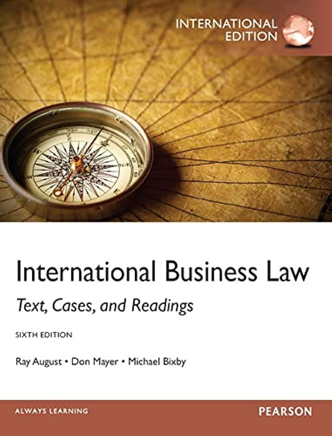 International Business Law: International Edition: Text, Cases, and Readings Law