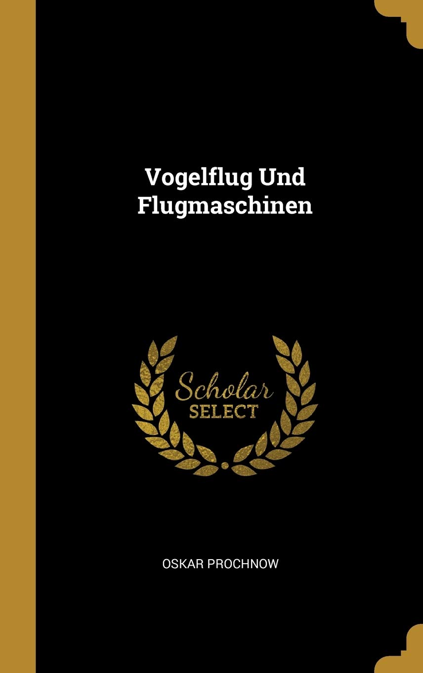 Vogelflug Und Flugmaschinen Children's books