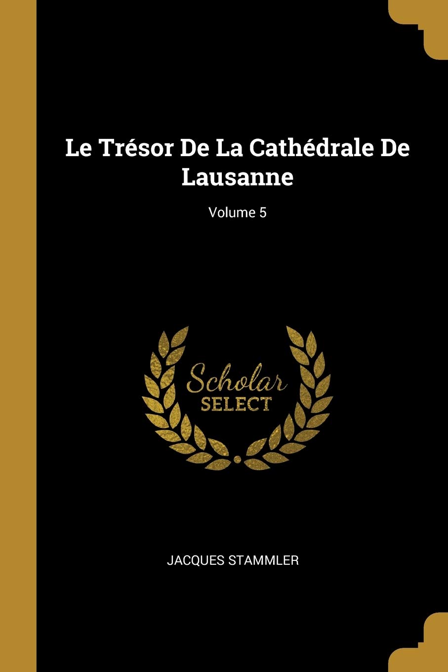 Le Trésor De La Cathédrale De Lausanne; Volume 5 book