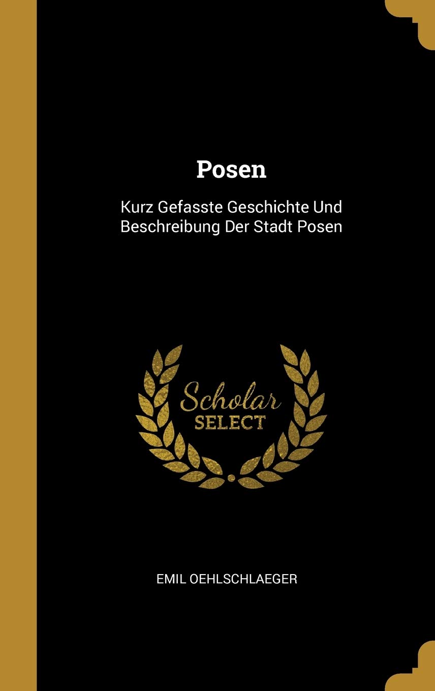 Posen: Kurz Gefasste Geschichte Und Beschreibung Der Stadt Posen Politics & History