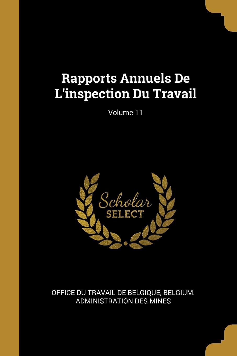 Rapports Annuels De L'inspection Du Travail; Volume 11 book