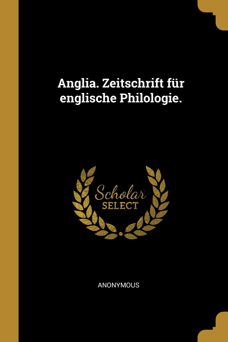Anglia. Zeitschrift für englische Philologie. Children's books