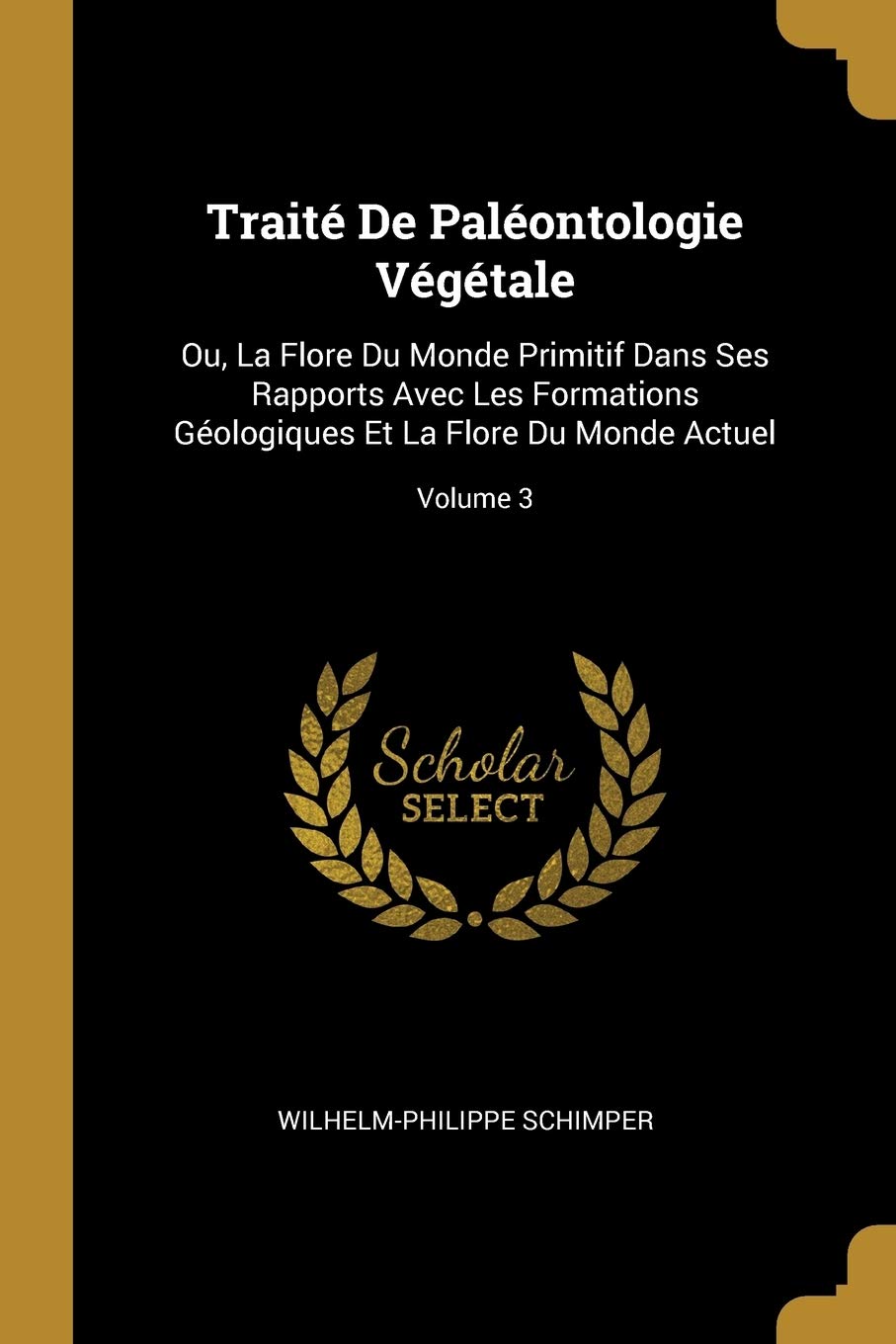 Traité De Paléontologie Végétale: Ou, La Flore Du Monde Primitif Dans Ses Rapports Avec Les Formations Géologiques Et La Flore Du Monde Actuel; Volume 3 book