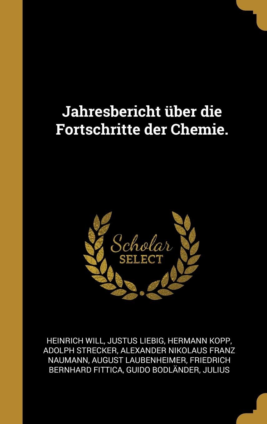 Jahresbericht über die Fortschritte der Chemie. Children's books