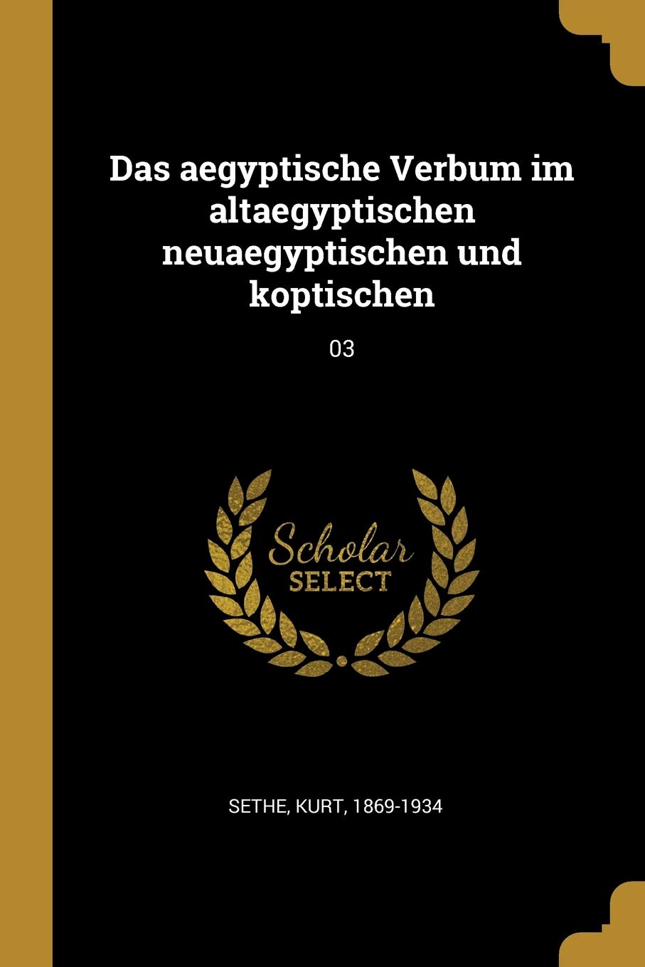 Das aegyptische Verbum im altaegyptischen neuaegyptischen und koptischen: 03 Politics & History