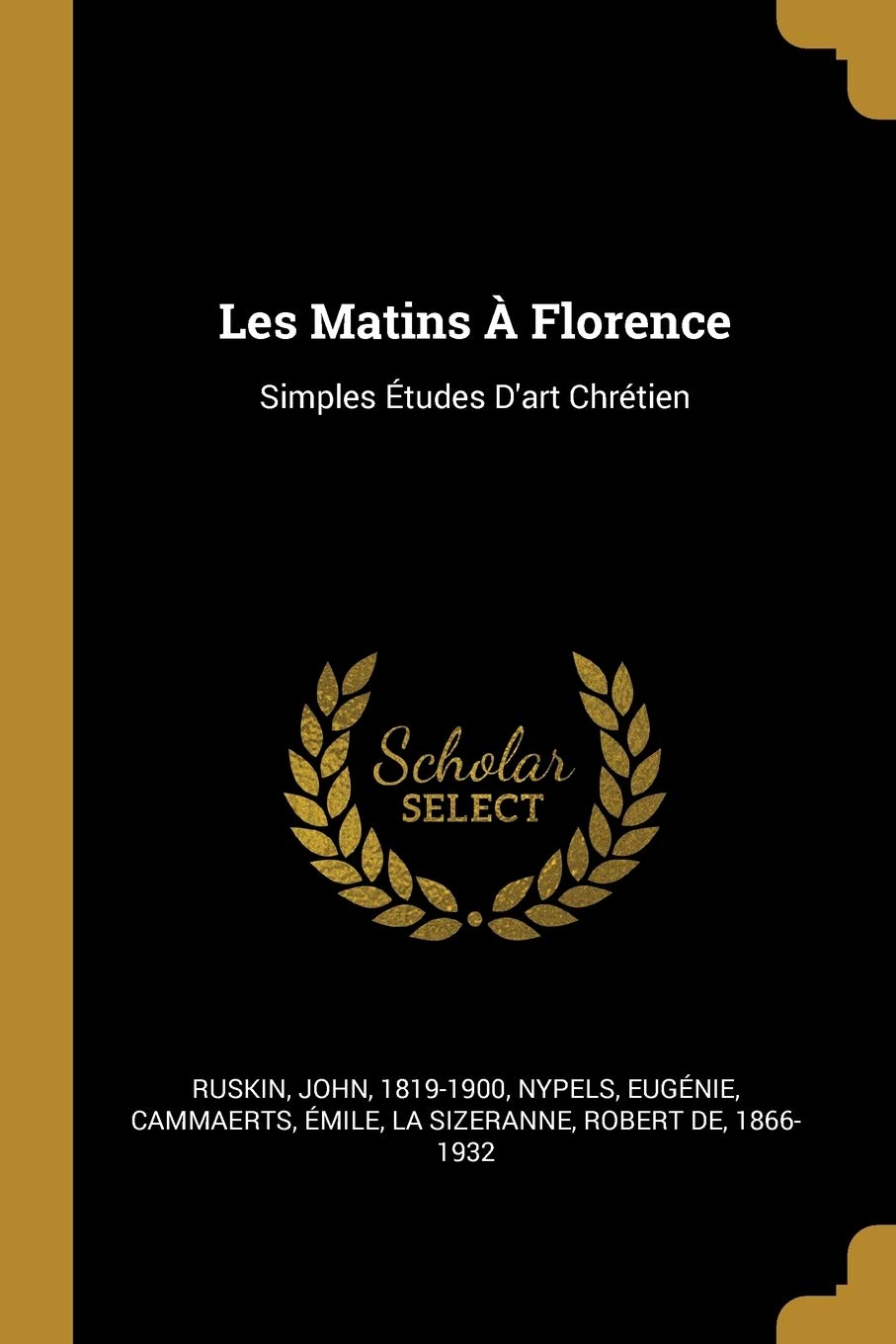 Les Matins À Florence: Simples Études d'Art Chrétien book